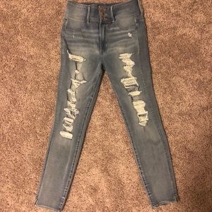 American Eagle High Rise Skinny